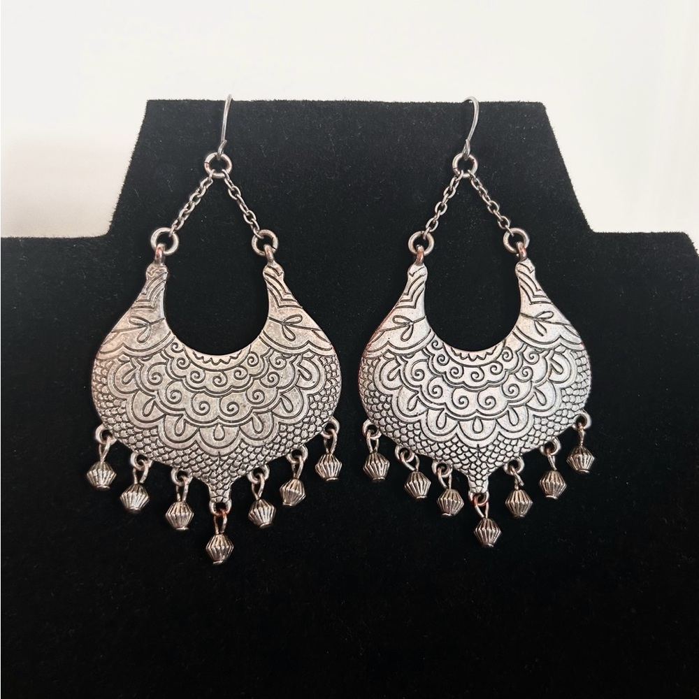 Vintage Tribal Tassel Earrings